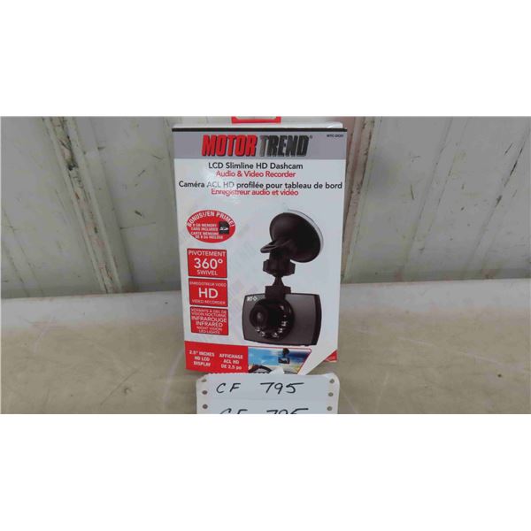 New LCD Slimline HD Dash Cam 