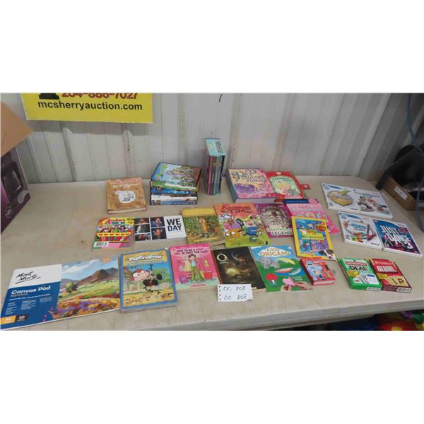 Childrens Books , DVDs, 4 Wii Games & More 