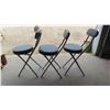 Image 2 : 3 Fold Up Stools 