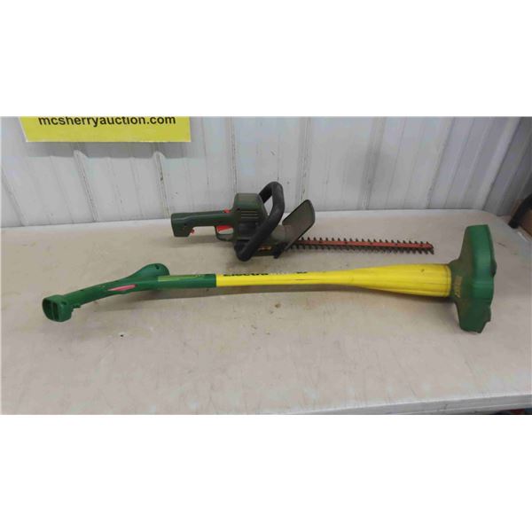 Electric Weed Wacker , 18'' Hedge Trimmer 