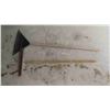 Image 3 : Yard Tools: Scoop Shovel , Pitch Fork , Rake , Broom 
