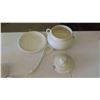 Image 2 : Soup Turrine with Ladle, Serving Plate, 4 Bowls with Lids 