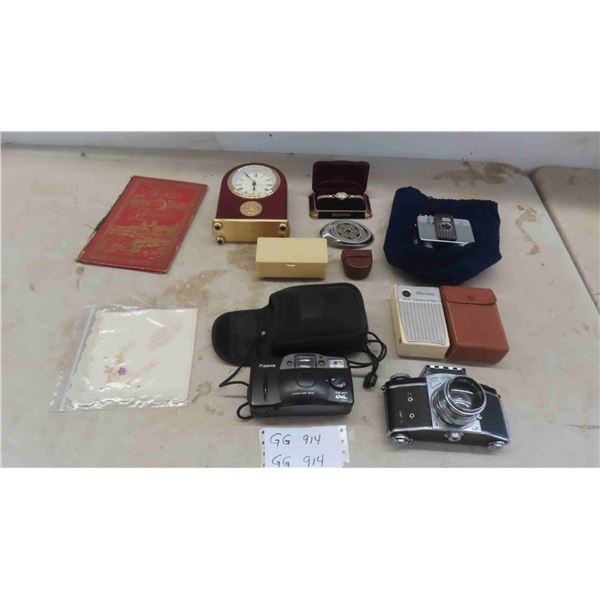 Vintage Cameras, Canon, Radio, Bulova Watch, Worlds Fair & More 