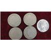Image 2 : 28 USA Buffalo Nickels , 5 Nickels ( 1908 , 1910-1912 , 1939 ) , 3 Canadian Nickel 