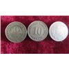 Image 2 : Vintage Pocket Watch , 3 Foreign Coins 