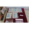 Image 1 : 5 Sealed Packages of Lady Diana Stamps with Certificate of Authenticity, Plus