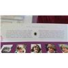 Image 7 : 5 Sealed Packages of Lady Diana Stamps with Certificate of Authenticity, Plus