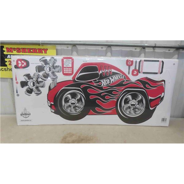 6 Hot Wheel Cardboard Cars 