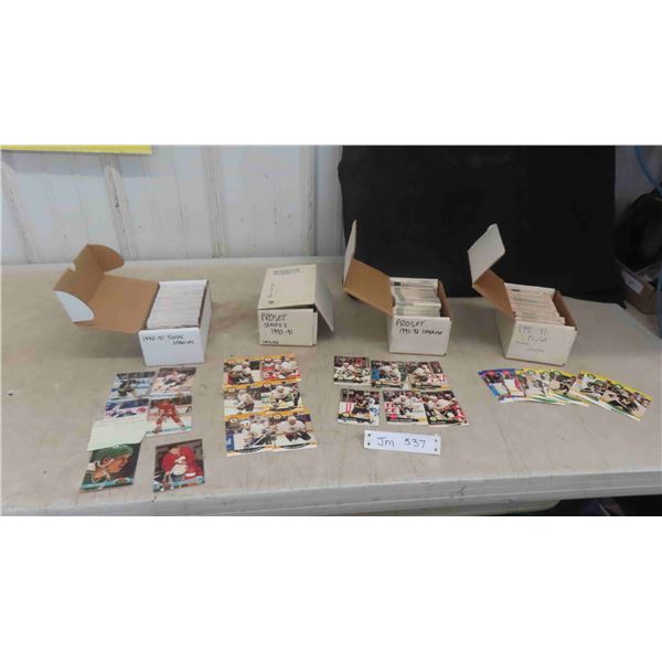 Hockey Cards: Pro Set 1990-92 Complete, Topps Stadium 1990/91 Almost