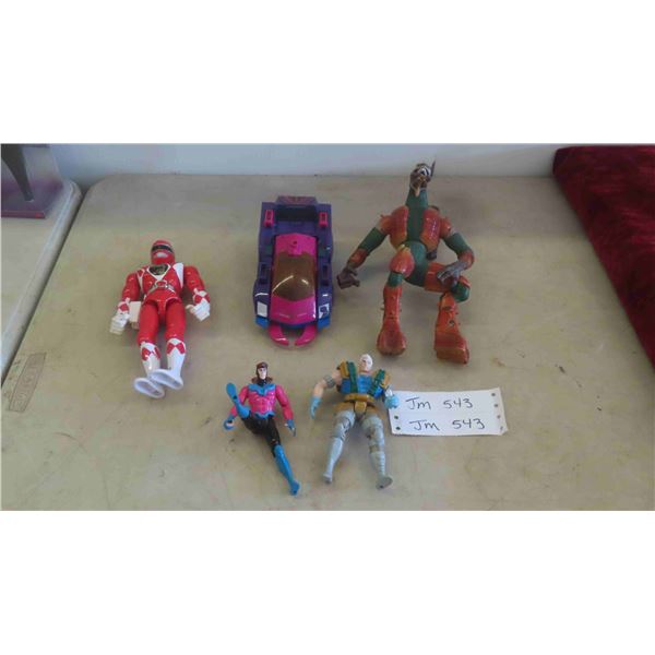 Power Ranger, Xmen & Other Figurines 
