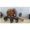 Image 5 : Knick Knacks: Elephants & More - Largest is 6'' 