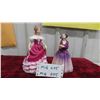 Image 1 : 2 Royal Doulton Figures: 1994 Sweet Sixteen 8'' , Dorcas 7 1/4'' 