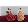 Image 2 : 2 Royal Doulton Figures: 1939 Autumn Breezes 7 3/4'' , 1962 Fair Lady 7 3/4'' 