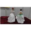 Image 2 : 2 Royal Doulton Figurines: 1982 Patrica 8 1/4'' , 1983 Cynthia 7 3/4'' 