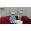 Image 1 : 2 Royal Doulton Figures: 1956 Enchantment 8'' , 1964 Lorna 8 1/2'' 