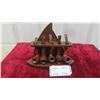 Image 1 : 5 Pipes with Wood Stand 