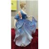 Image 3 : 2 Royal Doulton Figures: 1990 Elizabeth 8 3/4'' Tall , 1985 Diana 8 1/4'' Tall 