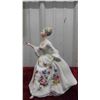 Image 7 : 2 Royal Doulton Figures: 1990 Elizabeth 8 3/4'' Tall , 1985 Diana 8 1/4'' Tall 