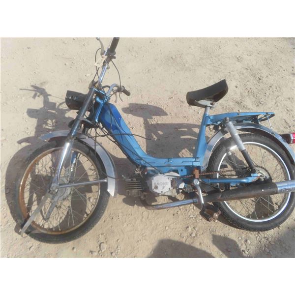 1970s German Moped 50cc Made by Sachs - Not Running but Turns Over 