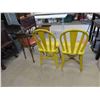 Image 5 : 3 Vintage Wood Chairs 