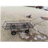 Image 1 : 4 Wheel Cart 60'' x 22'' Plus Handle 