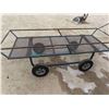 Image 2 : 4 Wheel Cart 60'' x 22'' Plus Handle 