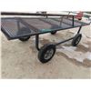 Image 3 : 4 Wheel Cart 60'' x 22'' Plus Handle 