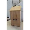 Image 7 : Toshiba VCR , Wood Bin with Lift Up Lid 10 3/4'' x 12'' x 23'' 