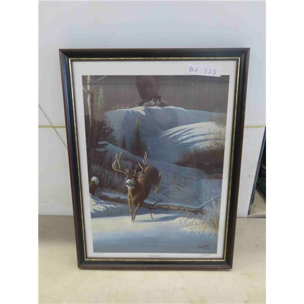 Framed Limited Edition Print Signed by Terry McLean 