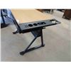 Image 2 : Modern Desk 27'' x 38'' x 24'' Plus Pull Out with Tilt Top 