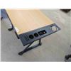 Image 3 : Modern Desk 27'' x 38'' x 24'' Plus Pull Out with Tilt Top 