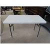 Image 1 : Poly Folding Leg Table 24'' x 48'' 