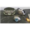 Image 2 : Fashion Jewelry: Necklaces, Bracelets, Bangle Style Watches, Earrings , 