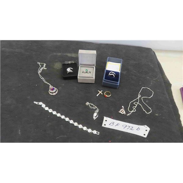 Fashion Jewelry Including 925 Sterling Silver Rings , Bracelets, Necklaces &