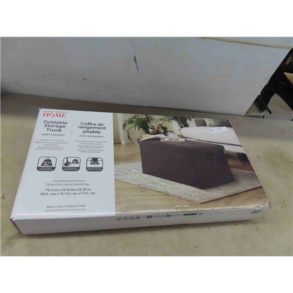 New Foldable Storage Trunk 15 1/2'' x 30'' x 17'' 