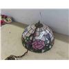 Image 1 : Stained Glass Light Fixture 16 1/2'' Across
