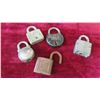 Image 4 : Vintage Padlocks , Variety of Keys Including Uncut, Skeleton & Others 