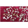 Image 7 : Vintage Padlocks , Variety of Keys Including Uncut, Skeleton & Others 