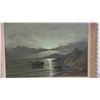 Image 2 : 2 Framed Oil Paintings on Canvas - Larger Measures 42 1/2'' x 30'' 