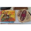 Image 9 : Vintage Gramophone with Assortment of 78 RPM Records