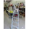 Image 2 : Aluminum 6ft Step Ladder 