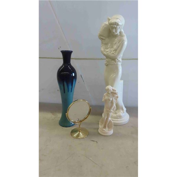 Vase , Ceramic Figurines Tallest is 25'' 