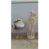 Image 3 : Vase , Ceramic Figurines Tallest is 25'' 