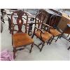Image 8 : Walnut Dining Room Table 30'' x 51'' x 64'' , (4) Leaves Each 13 1/2''