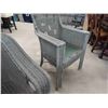 Image 8 : 2 Vintage Wicker Chairs (1) Rocker