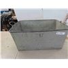 Image 1 : Beatty Galvanized Wash Tub 10'' x 24'' x 18'' 