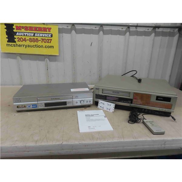 Sony VCR , Sanyo Betacord VCR