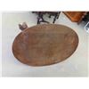 Image 2 : Oval Oak Stand with Drawer - Broken Base , Nice Item Worth 