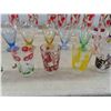 Image 2 : Hand Painted Cocktail Glasses , Vintage Glassware