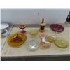 Image 1 : Coloured Glass , Depression Glass , Plus 